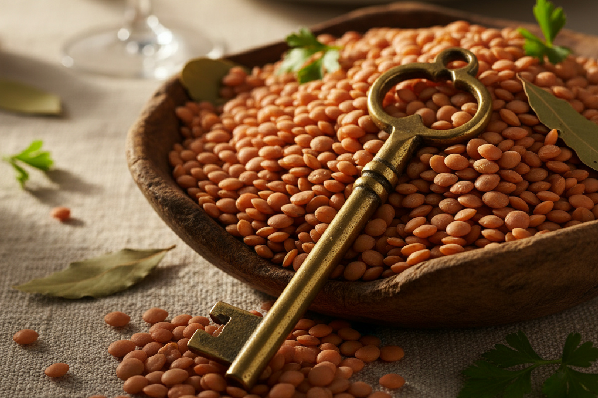 Scopri perché mettere una chiave tra le lenticchie il 31 dicembre porta fortuna